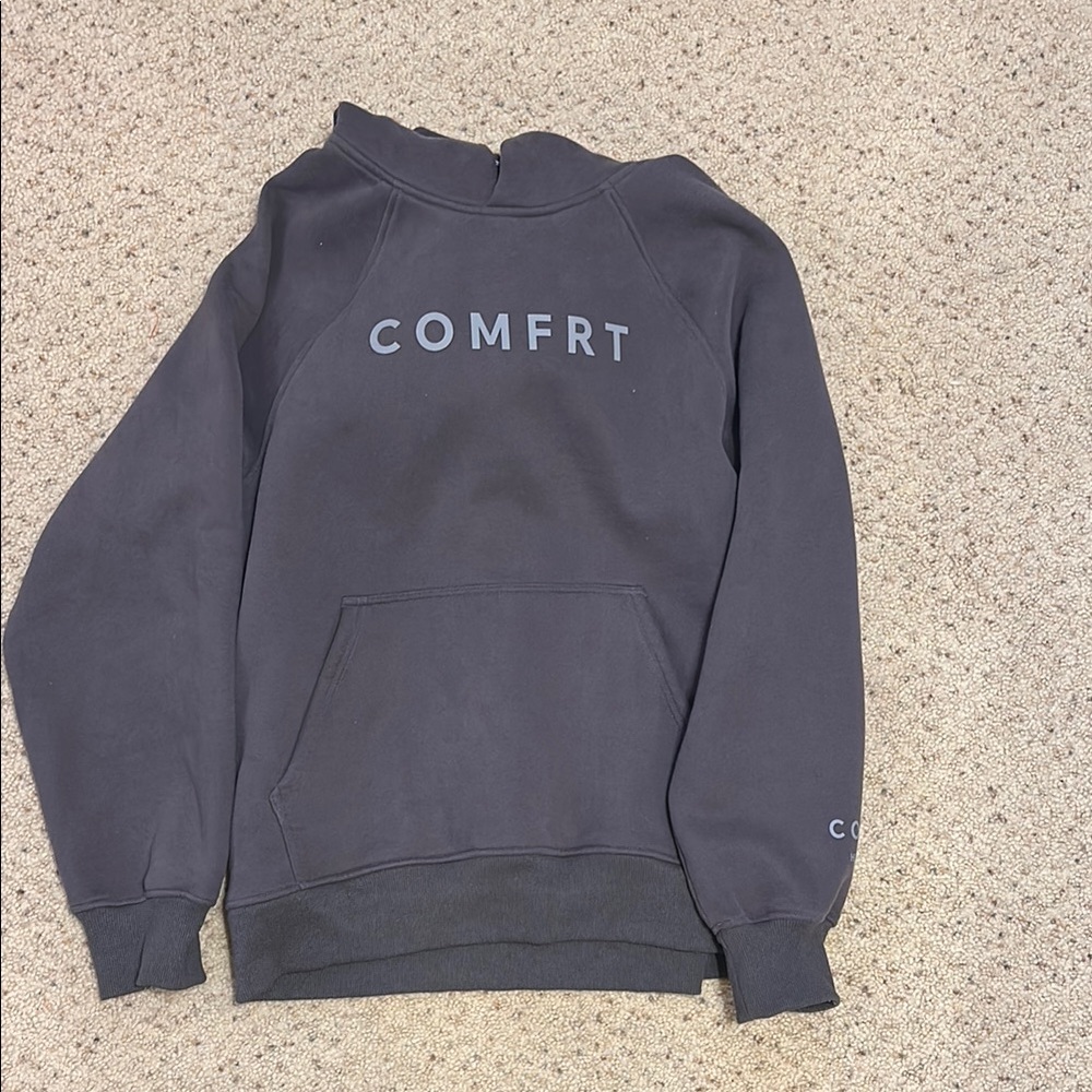 Comfort hoodie grey tranquil